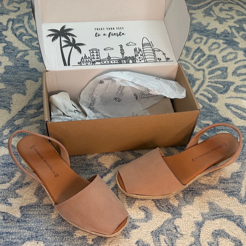 The Spanish Sandal Co. Women’s Tan Sandals